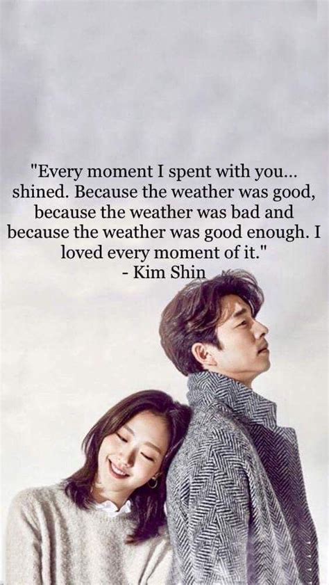 You can suggest some quotes just love alarm korean. Goblin drama quote | Goblin korean drama, Korean drama quotes, Goblin kdrama