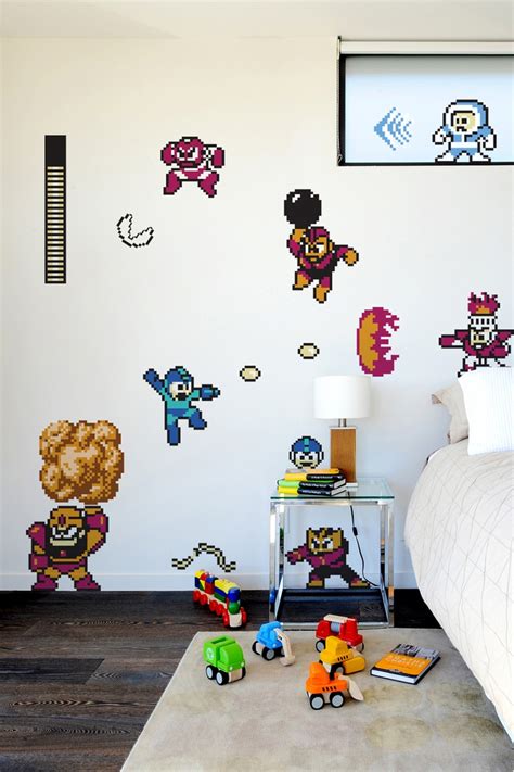 See more party planning ideas at catchmyparty.com! Game Themed Bedroom Decoration For Your Bedroom