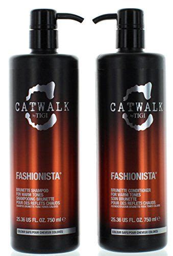Tigi Catwalk Fashionista Brunette Shampoo And Conditioner 25 36 Ounce