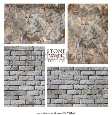 Texture Stone Wall 4 Stock Photo 97750169 Shutterstock