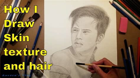 Drawing Of Skin Texture Shading And Hair How To Youtube