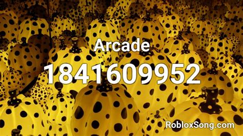 Arcade Roblox Id Roblox Music Codes