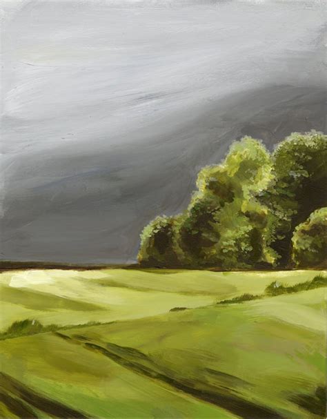 Summer Storm Original Landscape Painting