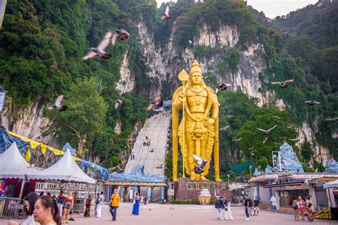 Batu Caves Temple Cave Malaisie Kuala Lumpur Blog Voyage Icietlabas