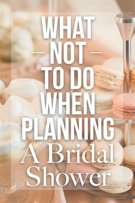 Find Out The Dos And Donts Of Planning A Bridal Shower On