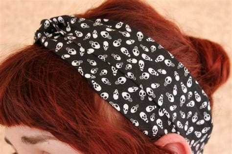 Happy Skulls Headband By Justpixiedust On Etsy 900 Headbands