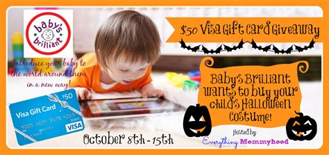 Maybe you would like to learn more about one of these? $50 Visa Gift Card #Giveaway from Baby's Brilliant - ends ...