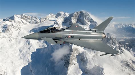 Vehicle Airplane Jet Fighter Eurofighter Typhoon Austrian Armed
