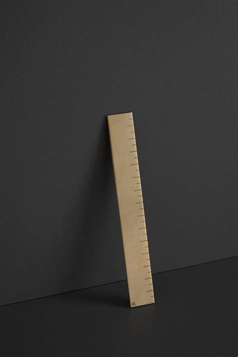 15cm Brass Ruler Studiokyss