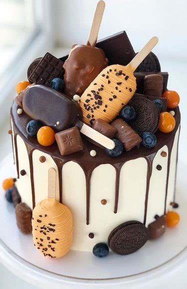49 Cute Cake Ideas For Your Next Celebration Chocolate Drip Cake