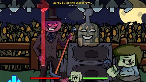 Zardy But Is The Scarecrow Of Regular Show Friday Night Funkin Mods