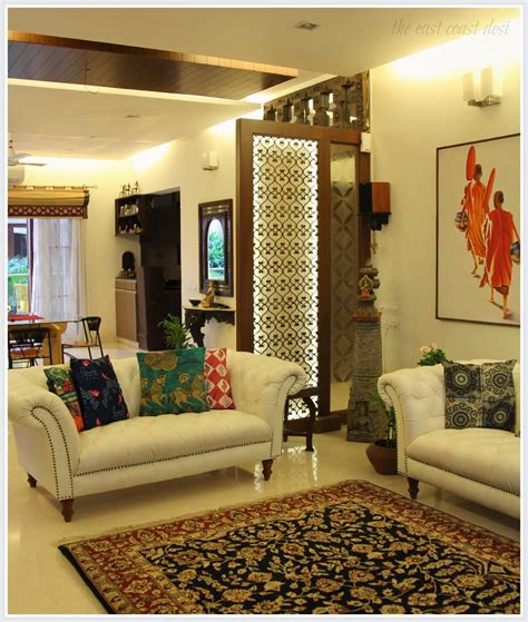 Masterful Mixing Home Tour Indian Style Living Room Indian