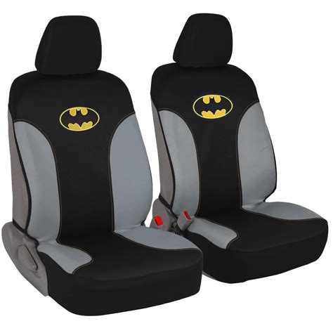 Batman Car Seat Covers For Front Seats Pair Waterproof Side Airebag Compatible