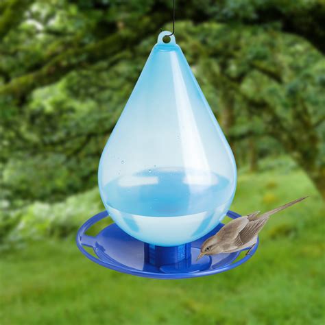 Droplet Wild Bird Waterer Hummingbird Feeder For Outdoors Hanging Wild
