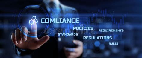 Compliance Law Rules Policy Regulation Business And Technology Concept
