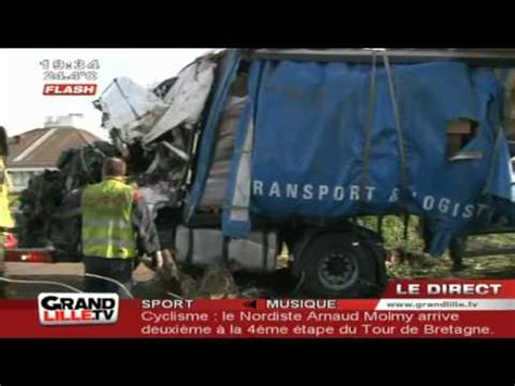 Potrivit isu giurgiu, pompierii din cadrul detașamentului bolintin deal asigură măsurile psi în urma unui accident rutier ce a avut loc la km 22 … Accident Mortel sur l'A1 (Phalempin) - YouTube