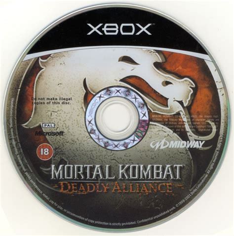 Mortal Kombat Deadly Alliance 2002 Xbox Box Cover Art Mobygames