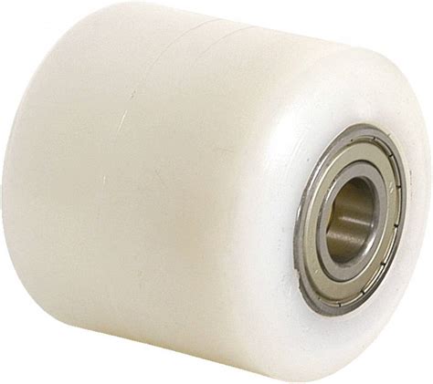 Nylon Load Rollerwheel With Ball Bearings 20mm Bore Size 82x70x20mm
