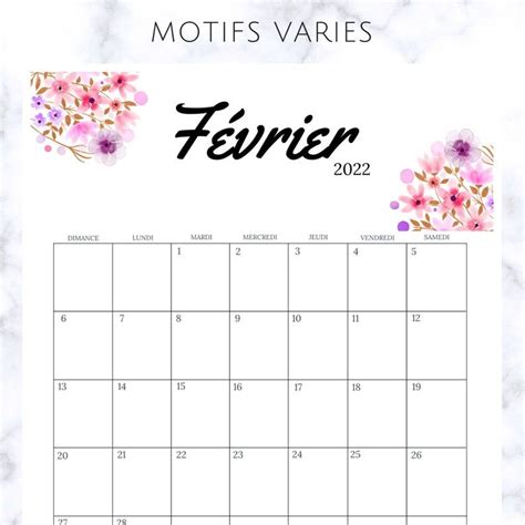 Calendrier 2023 2024 Planner 2023 à Imprimer Calendrier Etsy France