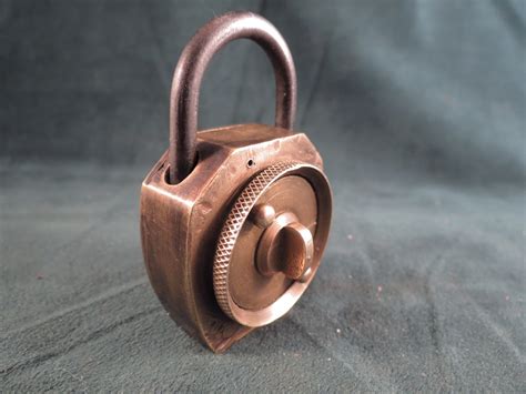 Brass Combination Padlock Lock | Greatest Collectibles