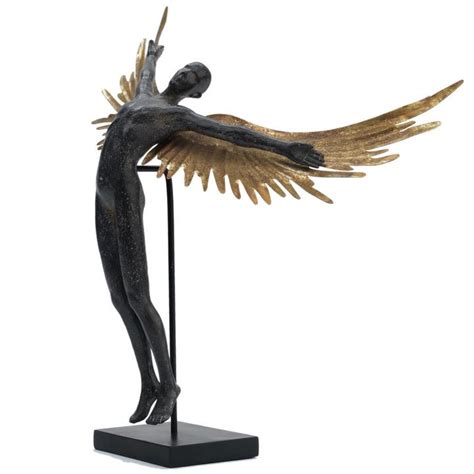 Icarus Male Figurine With Wings Wray Group Ltd