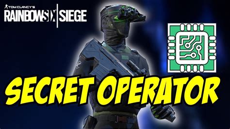 Rainbow Six Siege Leaked Operator R6 New Operators Youtube
