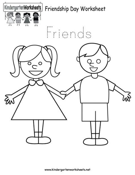 7 Being A Good Friend Worksheet Kindergarten Friendship Activities