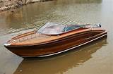 Photos of Wooden Ski Boat