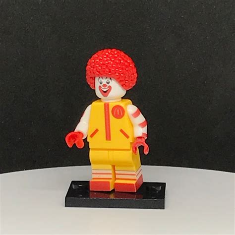 Calypso Customs Ronald Mcdonald Custom Printed Pcc Series Minifigure