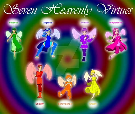 Seven Heavenly Virtues By Rtnightmare On Deviantart