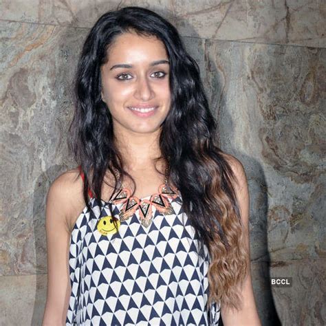 Shraddha Kapoor Strikes A Pose On Her Arrival For The Special Screening
