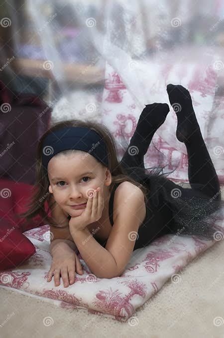 Sweet Ballerina Girl Stock Image Image Of Romantic Girl 7673749