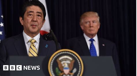 Japan Pm Shinzo Abe S Diplomatic Hole In One With Trump Bbc News