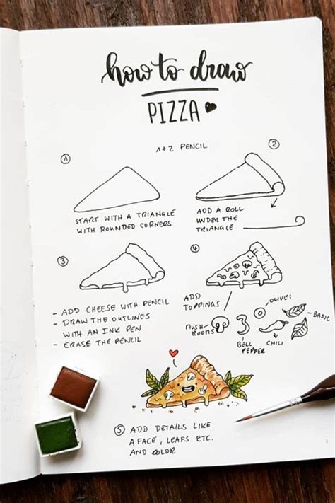 25 Best Step By Step Food Doodles For Your Bujo Artofit