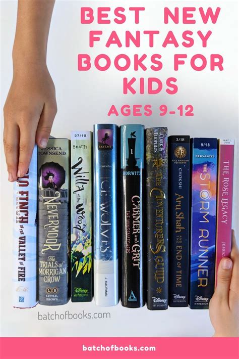 11 Fantastic Fantasy Books For Kids Ages 9 12 Batch Of Books