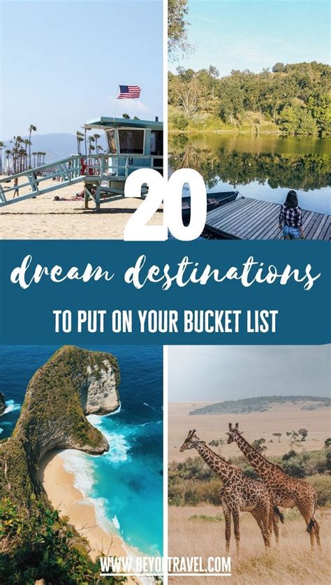 25 Dream Destinations For 2021 Bey Of Travel Amazing Travel