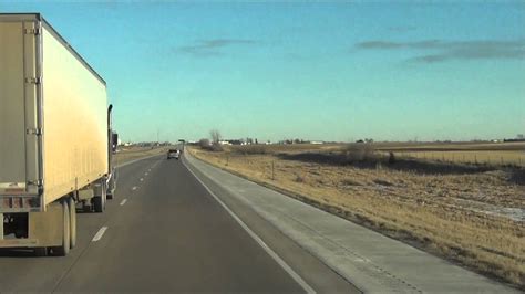 Iowa Interstate 80 East Mile Marker 280 290 11713