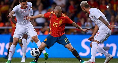 36′ dani olmo y ansu fati se juntaron para armar paredes, pero terminaron. Mundial: España vs. Suiza: ver resultado, resumen y goles ...