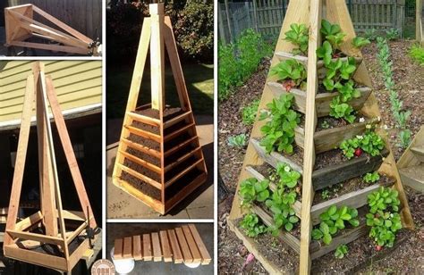 Vibrant Vertical Garden Pyramid Planter Guide And Instructions