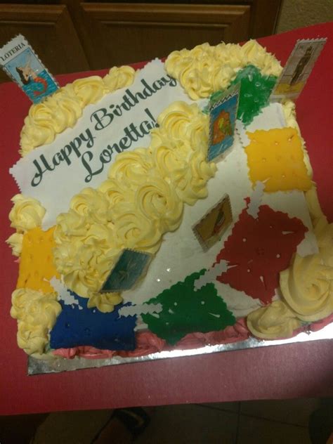 Loteria Cake Cake Birthday Cake Desserts