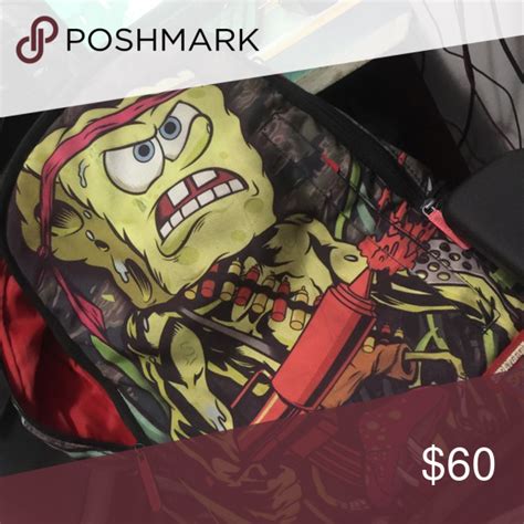 This brand has its roots in skateboarding, and. SprayGround Spongebob BackPack | Spongebob, Sprayground ...