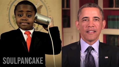 President Obama Sends Kid President A Message Youtube