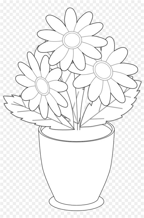 Desenhos De Vasos De Flores desenhos de vasos de flores coloridos Imagens para colorir imprimíveis
