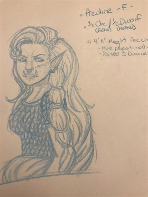 Oc Wife Drew Her Character Out Better Rcharacterdrawing