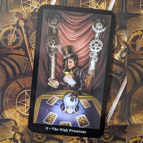 the steampunk tarot ~ by barbara moore illustrated by aly fell ~ published by llewellyn