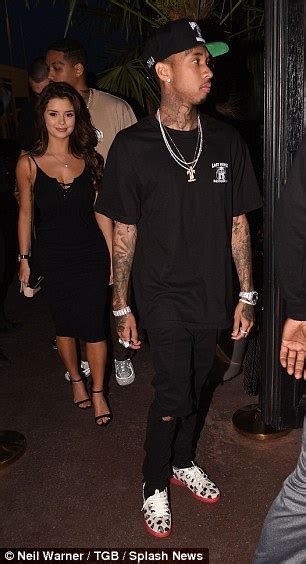 the english rose sweeping tyga off his feet daily mail online