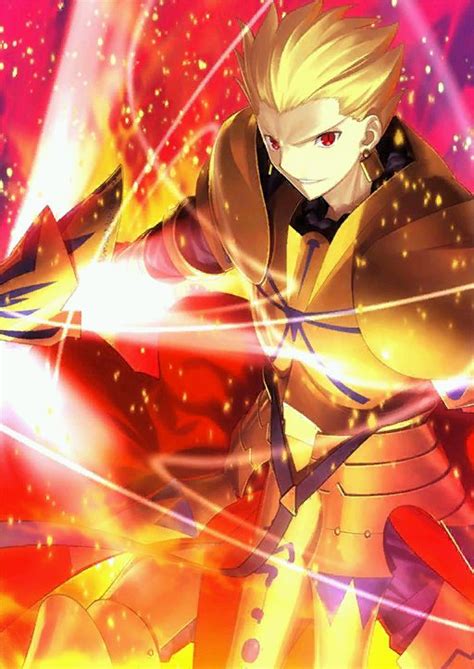 Servant Cards Gilgamesh Fate Anime Fate Stay Night
