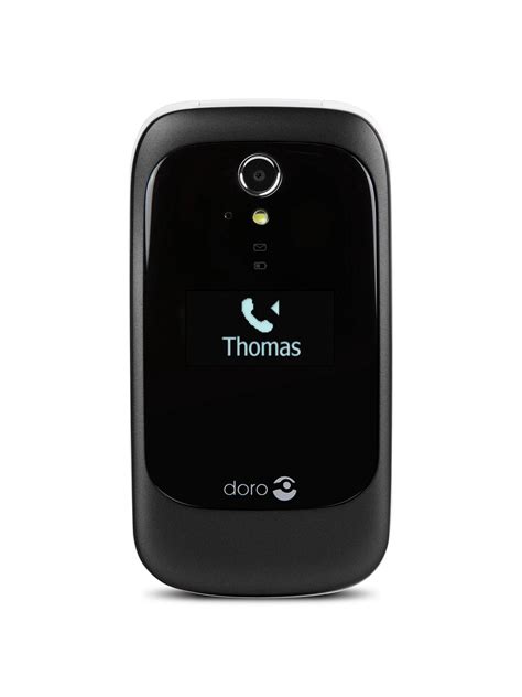 Doro 6530 Smartphone 28 3g Sim Free Black At John Lewis And Partners
