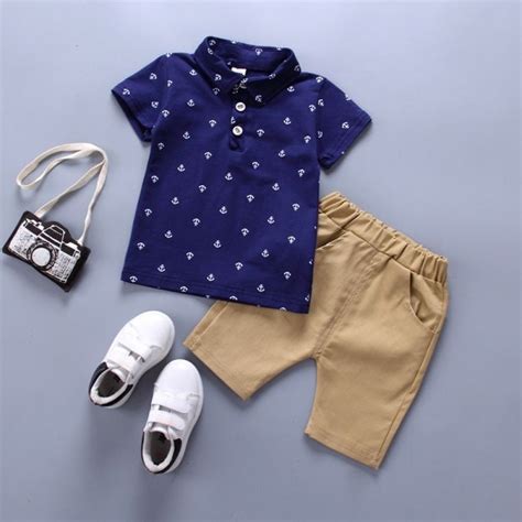 2019 Summer New Clothing Sets Boy Cotton Casual Childrens Wear Baby