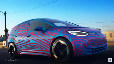 New Look At Vws Id All Electric Hatchback Electrek